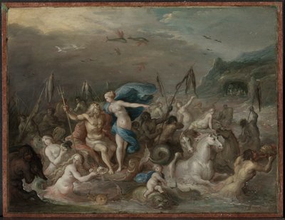 El triunfo de Neptuno y Anfitrite de Frans II Francken