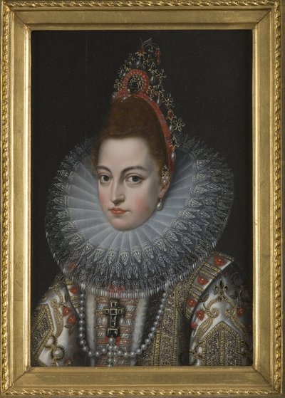 Retrato de la Infanta Isabel Clara Eugenia de España de Frans II Pourbus