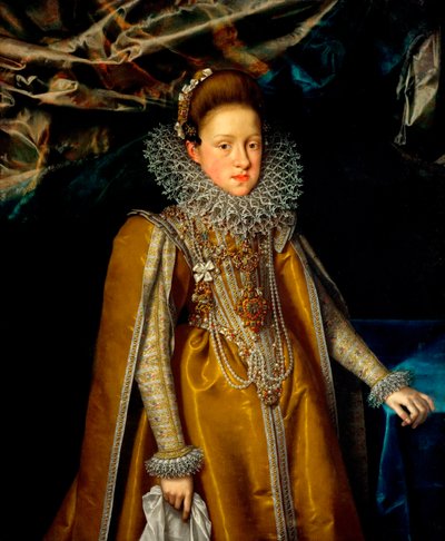 Retrato de María Magdalena de Austria, gran duquesa de Toscana de Frans II Pourbus