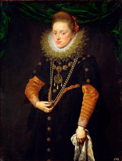 Retrato de la reina de Polonia Constanza de Austria (1588-1631) de Frans II Pourbus