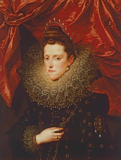 Retrato de Eleonora de Medici, Duquesa de Mantua de Frans II Pourbus
