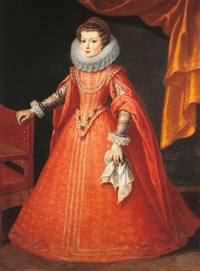 Retrato de Isabel de Francia (Versalles de Frans II Pourbus