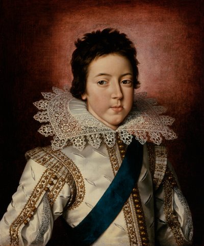Retrato de Luis XIII, Rey de Francia, como niño de Frans II Pourbus