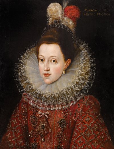Retrato de Margarita de Austria (1584-1611) de Frans II Pourbus