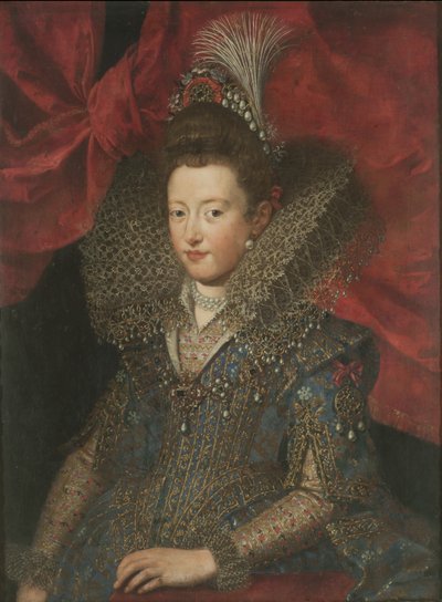 Retrato de Margarita Gonzaga, c.1603 (óleo sobre lienzo) de Frans II Pourbus