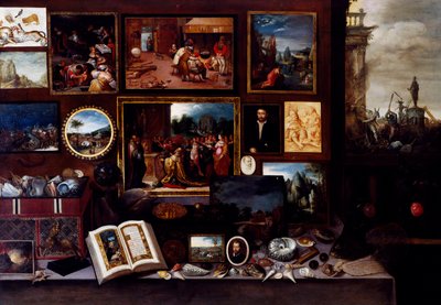 Gabinete de aficionado de Frans II the Younger Francken