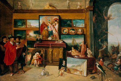 Galería Interior de Frans II the Younger Francken