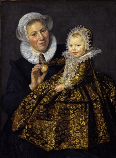 Catharina Hooft con su niñera de Frans I Hals
