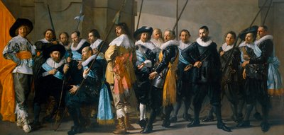 La Compañía Flaca, 1637 de Frans I Hals