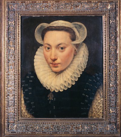 Retrato de una joven de Frans I Pourbus