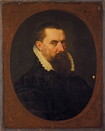 Retrato de un caballero con barba, 1574 de Frans I Pourbus