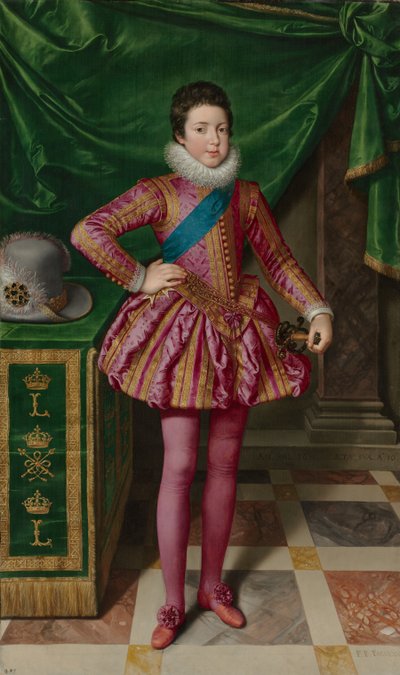 Retrato del rey Luis XIII de Francia, 1611 de Frans Pourbus
