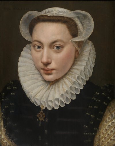 Retrato de una joven de Frans Pourbus the Elder