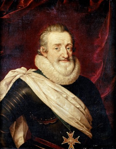 Rey Enrique IV de Francia de Frans Pourbus the Younger