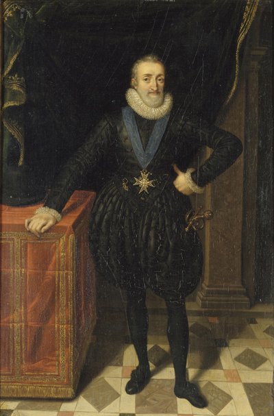 Rey Enrique IV de Francia de Frans Pourbus the Younger