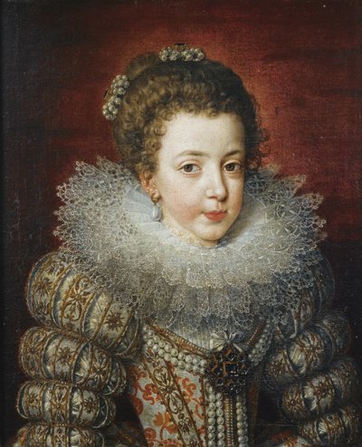 Retrato de Isabel de Francia 1602-1644, Reina consorte de España de Frans Pourbus the Younger