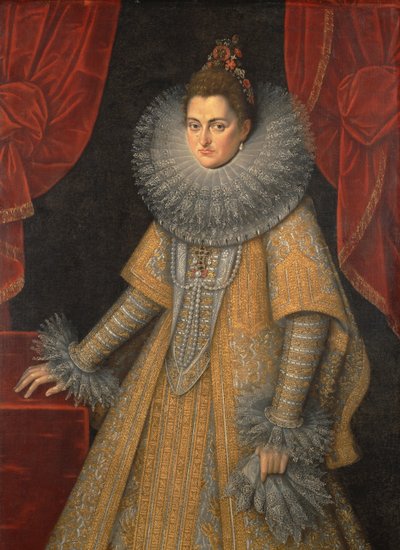 Retrato de la Infanta Isabel Clara Eugenia de España de Frans Pourbus the Younger