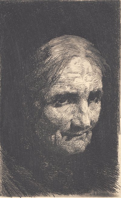 Vieja mujer de Frans Schwartz