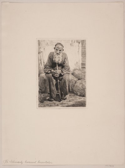 Viejo oriental de Frans Schwartz