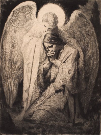 Cristo en Getsemaní de Frans Schwartz