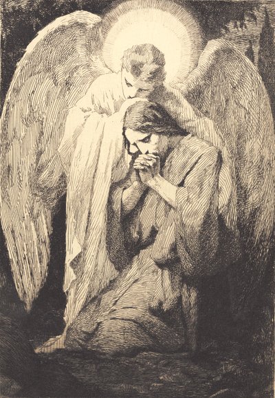 Cristo en Getsemaní de Frans Schwartz