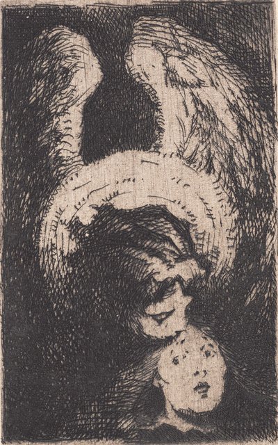 Nochevieja 1893. Placa de prueba de Frans Schwartz