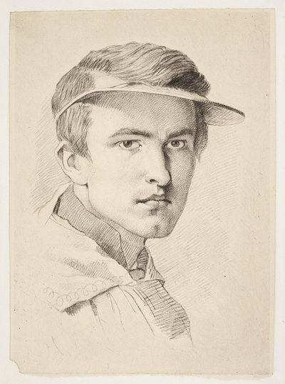 Retrato de J. Th. Lundbye de Frans Schwartz