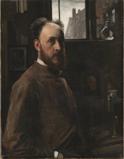 Autorretrato de Frans Schwartz