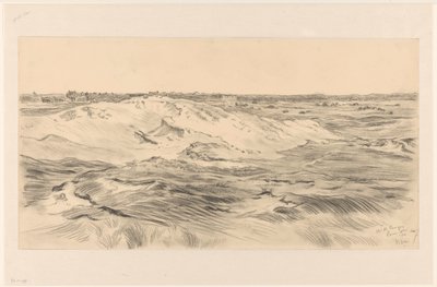 Las Montañas Blancas en Laren de Frans Alexander Evert Lodewijk Smissaert