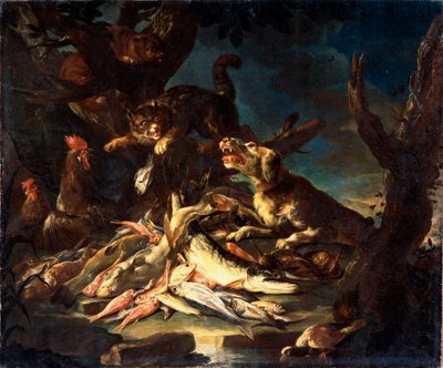 Pescado, 1620 de Frans Snyders or Snijders