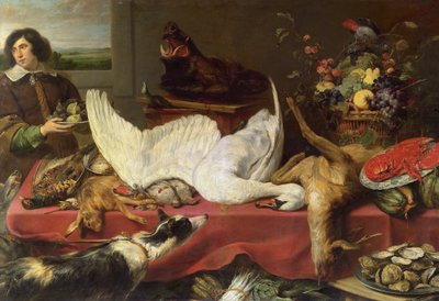 Bodegón con un cisne de Frans Snyders
