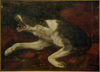 Perro herido de Frans Snyders or Snijders