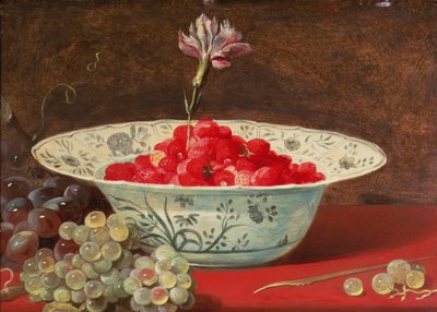 Fresas con un clavel de Frans Snyders or Snijders