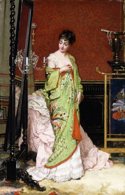 El Kimono Verde de Frans Verhas