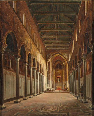 Interior de la Catedral de Monreale Santa Maria Nuova de Frans Vervloet