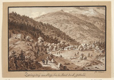 Vista suiza de Frans Xaver Triner