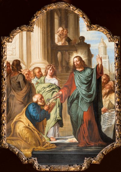 Iglesia parroquial (Parochiekerk Onze-Lieve-Vrouw). Interior. Pintura. Frans Ykens de Frans Ykens