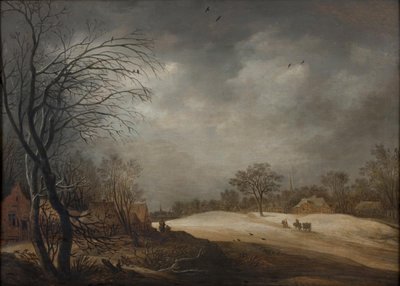 Paisaje de invierno de Frans de Momper