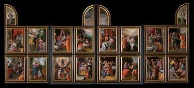 La vida de Cristo y la Virgen de Frans the Elder Francken