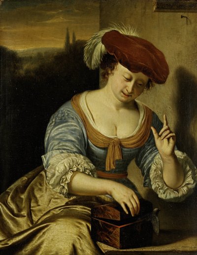 Pájaro escapado: Alegoría de la castidad de Frans van Mieris (I)