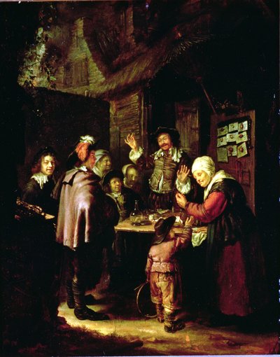 El charlatán de Frans van Mieris
