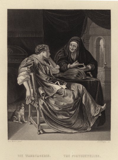 La adivina de Frans van Mieris