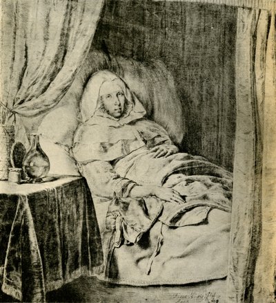 La mujer enferma de Frans van Mieris