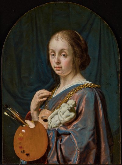 Pictura (Alegoría de la pintura) de Frans van Mieris the Elder