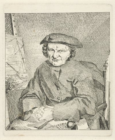 Retrato de Adán Silo de Frans van der Mijn