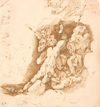 Ángeles caídos (de una composición del juicio final) de Frantz Cleyn