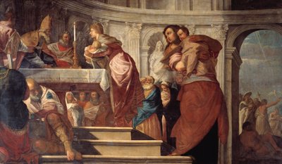 La Presentación de Cristo en el Templo y el Bautismo de Cristo de Frantz Cleyn