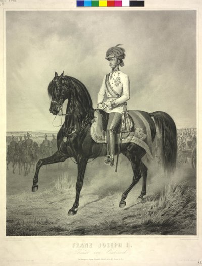 Emperador de Austria Francisco José I de Franz Adam