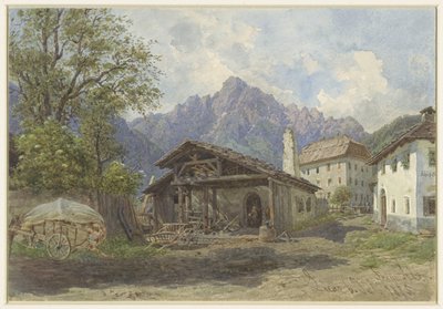 Vista de Lienz de Franz Alt