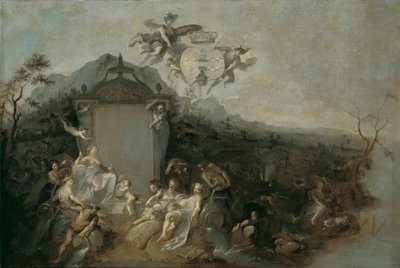 Alegoría de Galicia y Lodomeria de Franz Anton Maulbertsch